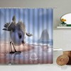 Parrot And Owl Bird Animal Shower Curtain, Add A Touch Of Nature To Your Bathroom Dcor