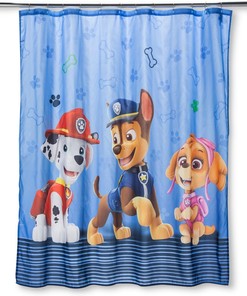 Paw Patrol Cortina De Ducha Franco For Cute And Fun Bathroom Decor For Kids