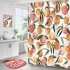 Peachy Pink Shower Curtain For A Cute And Funny Bathroom