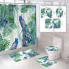 Peacocks Animal Shower Curtain - Unique Bathroom Decor