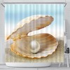 Pearl's Fantasy Candy Pink Shower Curtain - Perfect for any Fantasy Bathroom
