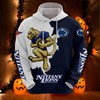 Penn State Nittany Lions 3D Mascot Printed Hoodie - Gifts For Fans
