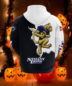 Penn State Nittany Lions 3D Mascot Printed Hoodie - Gifts For Fans