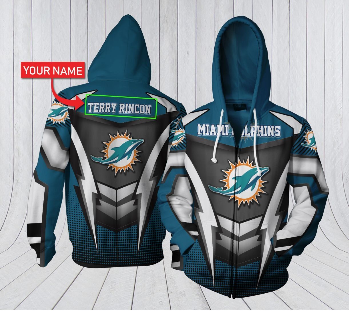 Perfect Miami Dolphins 3D Hoodie As A Gift For Fans