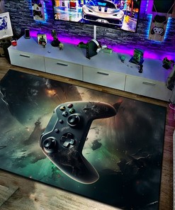 Personalize Your Teen Boy's Room with Game Room Themed Area Rugs - Perfect for Gaming or Relaxing