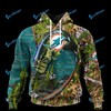 Personalized All Over Print Nfl Hoodie: Perfect For Miami Dolphins Fans!