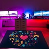 Personalized Area Rug for Gaming Room - Customizable Game Controller Rug for Living Room Decor - Upgrade Your Living Room Decor