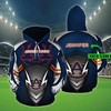 Personalized Auburn Tigers 3D All Over Print Zip Hoodie - Perfect For Sports Events