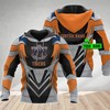 Personalized Auburn Tigers 3D All Over Print Zip Up Hoodie - Stay Stylish And Comfortable