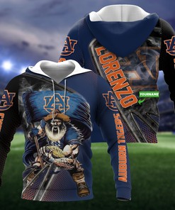 Personalized Auburn Tigers University 3D All Over Print Zip Hoodie - Trendy Apparel For Fans