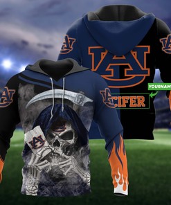 Personalized Auburn Tigers University 3D All Over Print Zip Hoodie - Unique Gift Idea