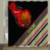 Personalized Basketball Shower Curtain With Name - Basketball Mom Gift For Bathroom #55