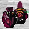 Personalized Brisbane Broncos Nrl 3D All Over Printed Hoodie With Custom Name