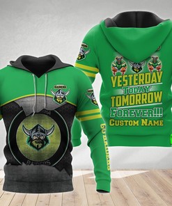 Personalized Canberra Raiders Nrl Custom Name 3D All Over Printed Hoodie 