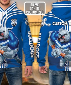 Personalized Canterbury Bankstown Bulldogs Nrl Custom All Over Print Hoodie