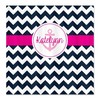 Personalized Chevron Anchor Shower Curtain For A Vibrant Look
