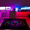 Personalized Game Controller Area Rug - Customizable Gaming Room Decor for Boys - Add Some Fun to Your Room