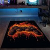 Personalized Game Controller Area Rugs - Gamer Rug for Bedroom - Perfect for Boys Room Decor and Game Room Setup