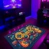 Personalized Game Controller Carpet for Teen Boys Bedroom - The Ultimate Gamer Gift