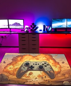 Personalized Game Controller Rug for Boys Bedroom - The Perfect Gamer Gift