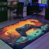 Personalized Game Room Area Rug for Teen Boys - The Ultimate Gamer Gift