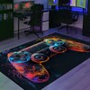 Personalized Game Room Rug - Add Some Fun and Personality to Your Home Decor - Game Room Themed Area Rugs