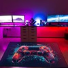Personalized Game Room Rugs - Perfect for Living Room and Bedroom Decor - Game Bathroom Rug Set
