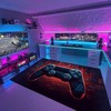 Personalized Game Room Rugs for Boys - Level Up Your Home Decor Game - Game Room Carpets