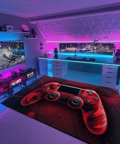 Personalized Game Room Rugs for Boys - Level Up Your Home Decor Game - Style Game Room Decor