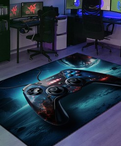 Personalized Game Room Rugs for Boys - Perfect Addition to Any Gaming Setup - Vintage Game Room Rugs for Living Room