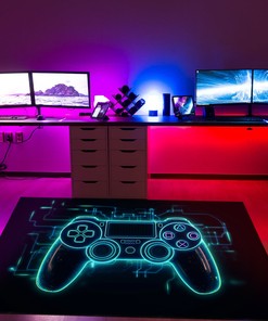 Personalized Game Room Rugs for Living Room - Perfect for Home Decoration and Gaming Setup