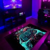 Personalized Gaming Carpet for Boys Room - Custom Gamer Rug - Perfect Game Room Decor with Game Room Rugs for Living Room M68