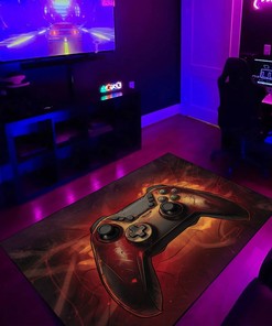 Personalized Gaming Carpet for Teen Boys - Perfect Game Room Decor for Boys with Game Room Carpets M65