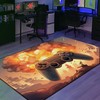 Personalized Gaming Room Carpet - Perfect for Any Teen Boy's Gaming Room