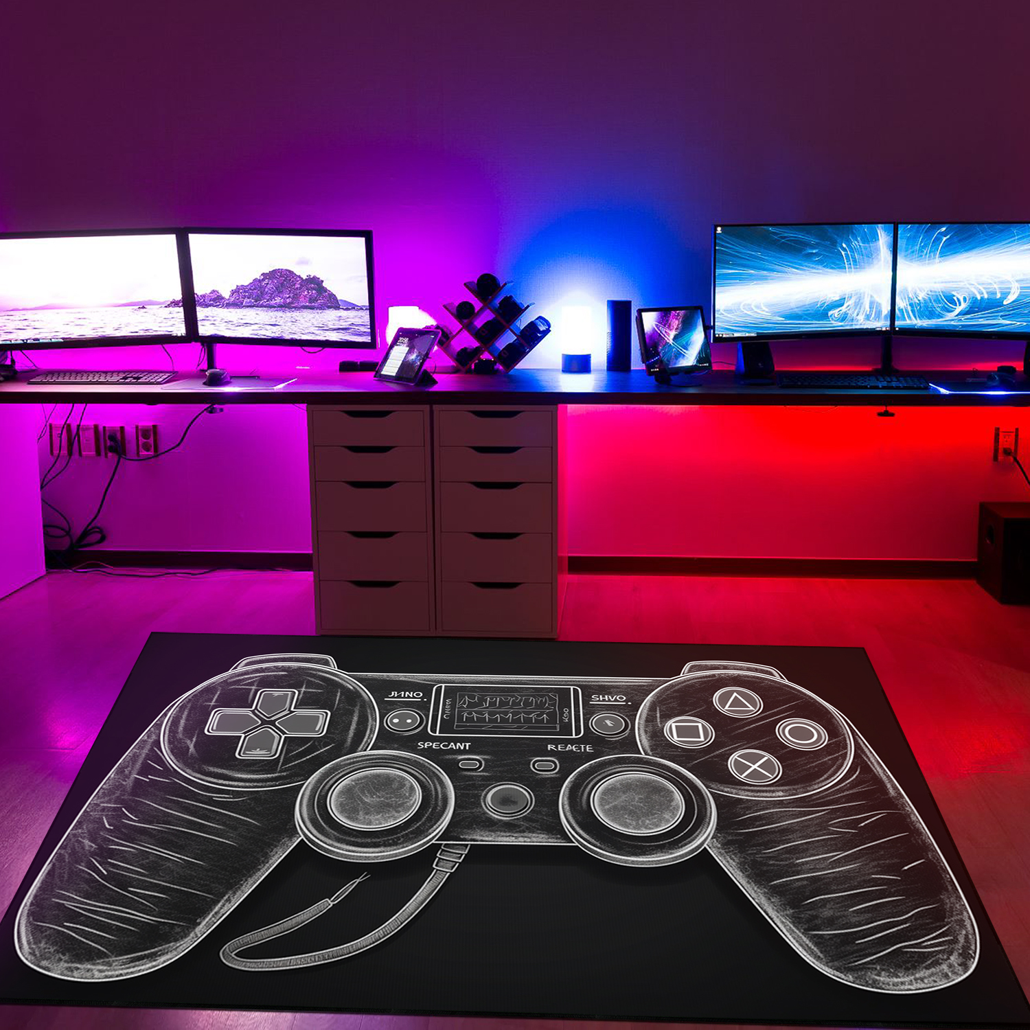 Personalized Gaming Rug - The Perfect Addition to Any Teen Boy's Room