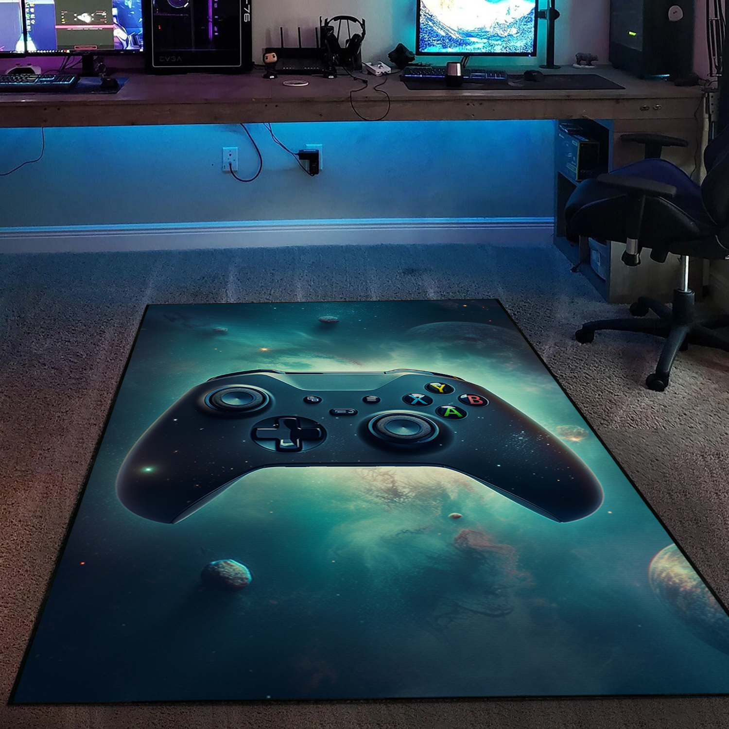 Personalized Gaming Rugs for Boys Bedrooms - Perfect for Boys who Love Gaming - Image 2