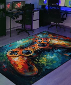 Personalized Gaming Rugs for Boys - Perfect for Home Decoration and Gaming Setup - Game Room Carpets