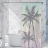 Personalized Luxury Shower Curtains - Palm Trees Unique Bathroom Decor At Home Shower Curtains