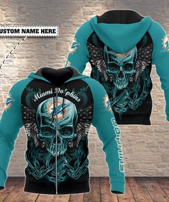 Personalized Miami Dolphins 3D Hoodie For Fans With All Over Print Design And Customization Option