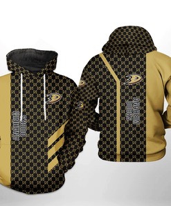 Personalized Nhl Merchandise - Anaheim Ducks 3D All Over Print Zip Up Hoodie Option