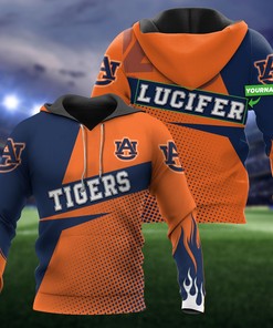 Personalized Ntt304 Auburn Tigers 3D All Over Print Zip Hoodie - Unique Apparel