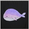 Personalized Space Whale Bathroom Shower Curtain, Durable Bath Curtain Liner for a Unique Touch