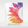 Personalized Sunflower Shower Curtain for Unique Bathroom Decor, 72x72 - Unique Bathroom Shower Curtains
