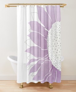 Personalized Sunflower Shower Curtain for Unique Bathroom Decor, 72x72 - Unique Bathroom Shower Curtains