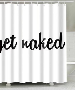 Personalized Tropical Palm Leaf Shower Curtain With Waterproof Fabric, Unique Bathroom Decor Idea
