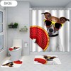 Pet Dog Perform Waterproof Shower Curtain Pad - A Cool Addition To Your Bathroom