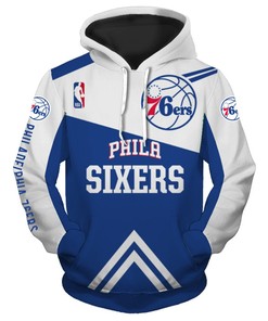 Philadelphia 76Ers 3D All-Over Print Zip Up Hoodie - Nhl Fan Gift