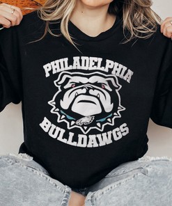 Philadelphia Bulldawgs Eagles and Georgia Bulldogs T-Shirt - Classic Tee for Fans