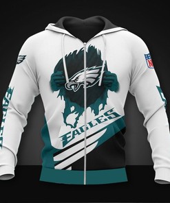 Philadelphia Eagles Cool Graphic 3D Hoodie - Official Nfl Merchandise