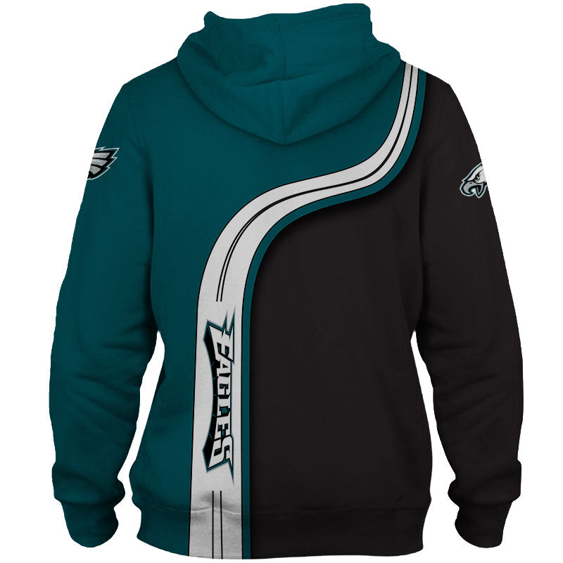 Philadelphia Eagles Pullover Hoodie 3D Highway Eagles - Gifts For Fans